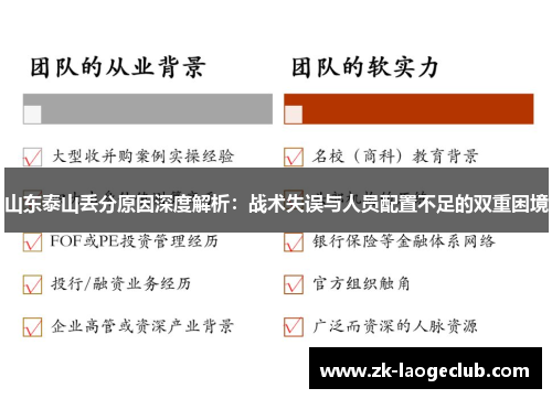 山东泰山丢分原因深度解析：战术失误与人员配置不足的双重困境