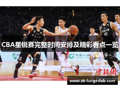 CBA星锐赛完整时间安排及精彩看点一览